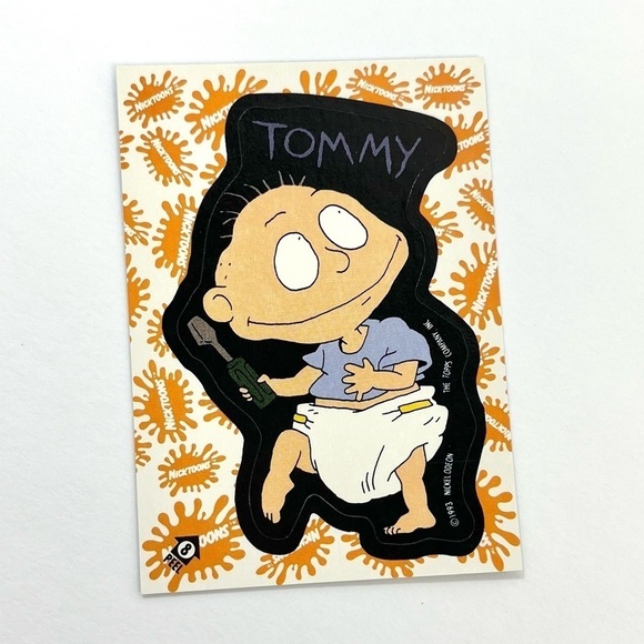 Vintage Nicktoons 1993 Topps Nickelodeon Complete Sticker Set (3 sets per order) - Picture 10 of 13